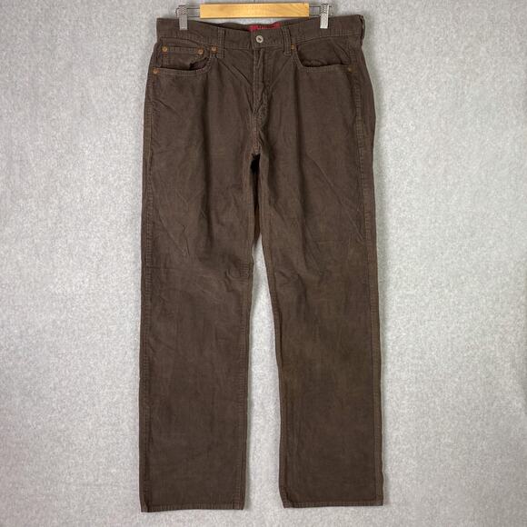 Lucky Brand Corduroy Pants Mens 34x32 - Picture 1 of 11